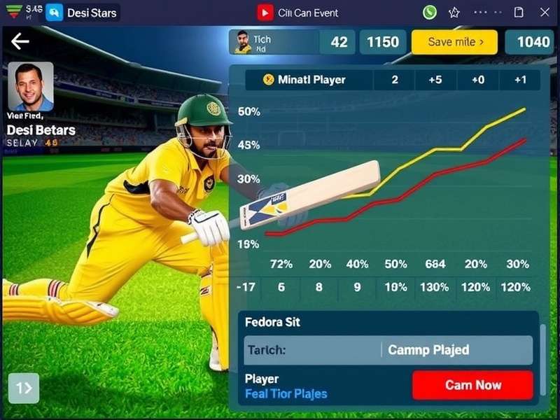 Desi Cricket Stars community event